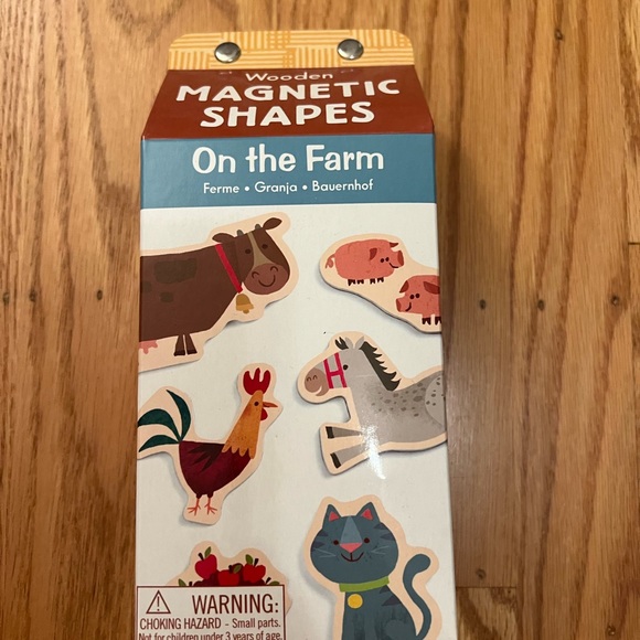 Wooden Magnetic Shapes - Farm. - Picture 2 of 3